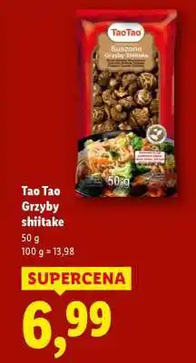 Lidl TAO TAO Grzyby shiitake oferta