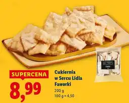 Lidl CUKIERNIA W SERCU LIDLA Faworki oferta