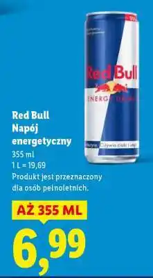 Lidl RED BULL Napój energetyczny oferta