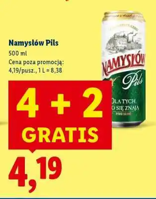 Lidl Namysłów Pils oferta
