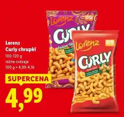Lidl LORENZ CURLY Chrupki oferta