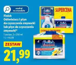 Lidl FINISH Odświeżacz i płyn do czyszczenia zmywarki lub płyn do czyszczenia zmywarki oferta