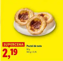 Lidl Pastel de nata oferta