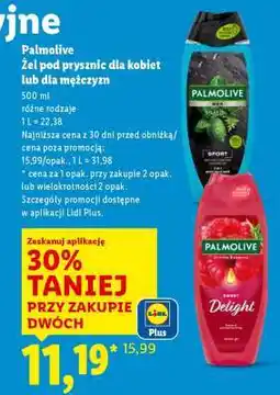 Lidl PALMOLIVE Żel pod prysznic oferta