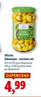 Lidl VITASIA Edamame, nasiona soi oferta