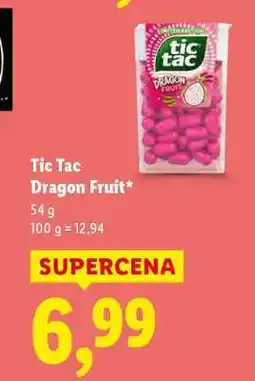Lidl Tic Tac Dragon Fruit oferta