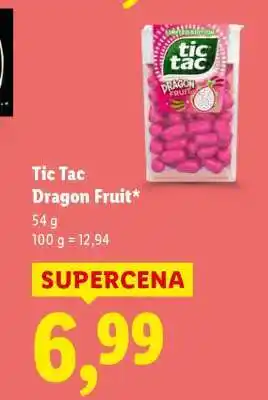 Lidl Tic Tac Dragon Fruit oferta