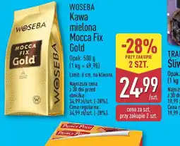 ALDI Woseba Kawa mielona Mocca Fix Gold oferta