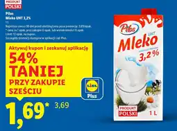 Lidl Mleko UHT 3.2% Pilos oferta