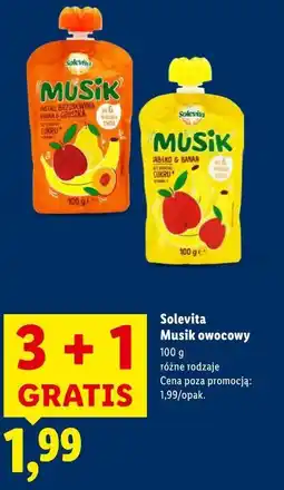 Lidl Musik owocowy Solevita oferta