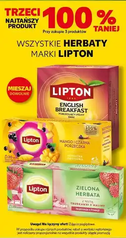 Kaufland Herbaty Lipton oferta