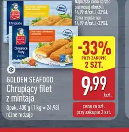 ALDI Golden Seafood Chrupicy filet z mintaja oferta
