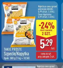 ALDI Takie Proste Szpecle/Kopytka oferta