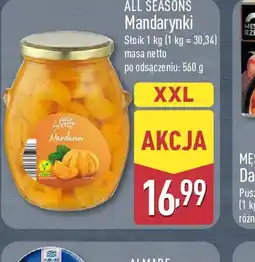 ALDI All Seasons Mandarynki oferta