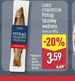 ALDI Fjord Fiskursson Pstrg tczowy wdzony oferta
