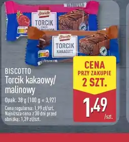 ALDI Biscotto Torcik kakaowy/malinowy oferta