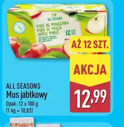 ALDI All Seasons Mus jabŁkowy oferta