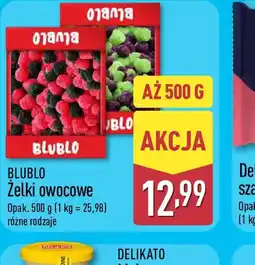 ALDI Blublo elki owocowe oferta