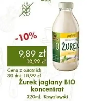 Organic Farma Zdrowia Żurek jaglany BIO koncentrat, Kowalewski oferta
