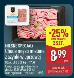 ALDI Chude mięso mielone z szynki wieprzowej Mięsne specjały oferta