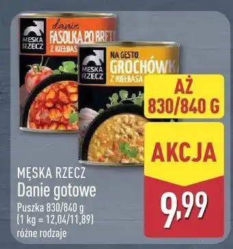 ALDI Danie gotowe Męska rzecz oferta