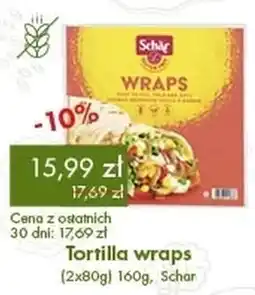 Organic Farma Zdrowia Tortilla wraps, Schar oferta