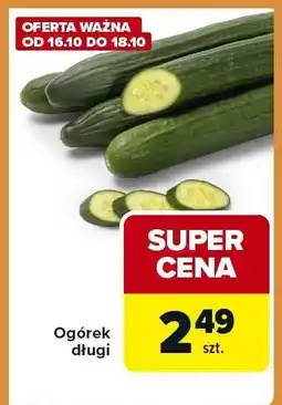 Carrefour Express Ogórek długi Carrefour Express oferta