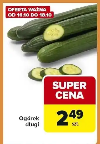 Carrefour Express Ogórek długi Carrefour Express oferta