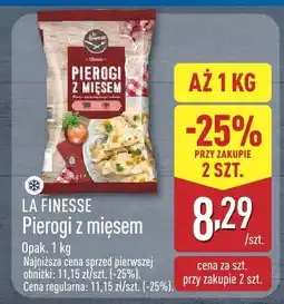 ALDI Pierogi z mięsem La Finesse oferta