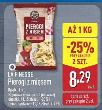 ALDI Pierogi z mięsem La Finesse oferta