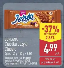 ALDI Ciastka Jeżyki Classic Goplana oferta