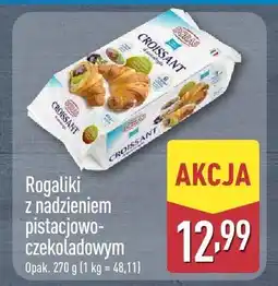 ALDI Rogaliki z nadzieniem pistacjowo-czekoladowym Aldi oferta