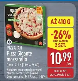 ALDI Pizza Gigante mozzarella Pizza'ah oferta