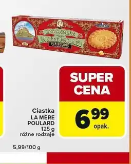 Carrefour Express Ciastka La Mere Poulard 125g oferta