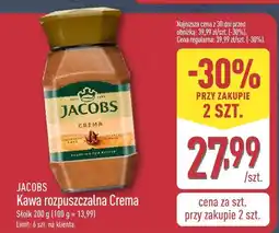 ALDI Kawa rozpuszczalna Jacobs Crema oferta