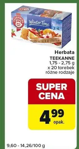 Carrefour Express Herbata Teekanne oferta