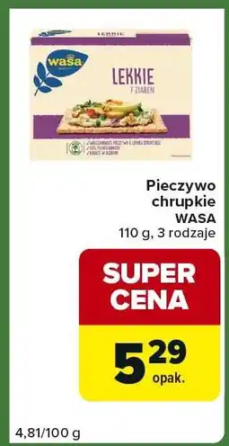 Carrefour Express Pieczywo chrupkie Wasa oferta