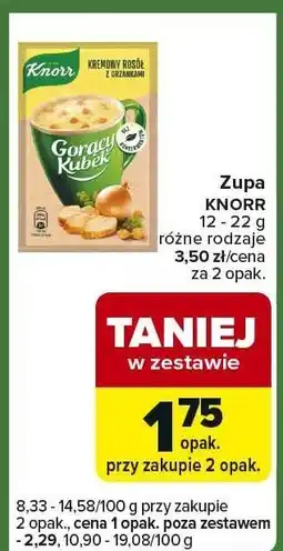 Carrefour Express Zupa Knorr oferta