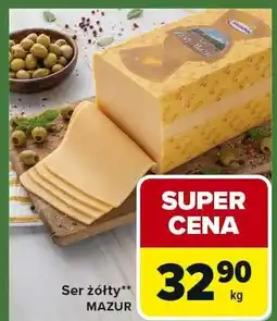 Carrefour Express Ser żółty Mazur oferta