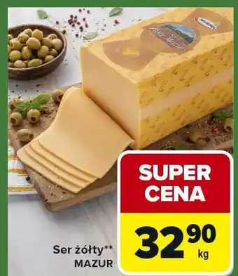 Carrefour Express Ser żółty Mazur oferta