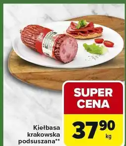 Carrefour Express Kiełbasa krakowska podsuszana Carrefour Express oferta