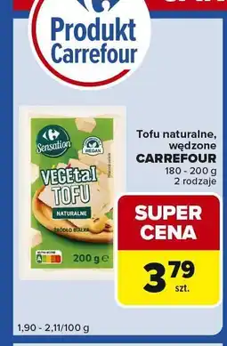 Carrefour Express Tofu naturalne, wędzone Carrefour oferta