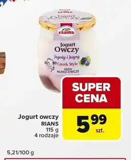 Carrefour Express Jogurt owczy RIANS oferta