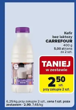 Carrefour Express Kefir bez laktozy CARREFOUR oferta
