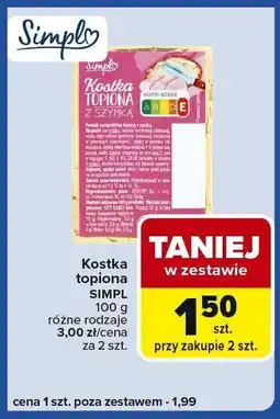Carrefour Express Kostka topiona SIMPL oferta