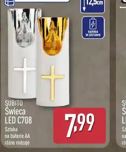 ALDI Subito wieca LED C708 oferta