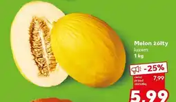 Kaufland Melon żółty 1 kg Kaufland oferta