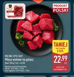 ALDI Mięso wołowe na gulasz oferta