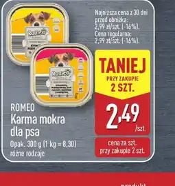 ALDI Karma mokra dla psa Romeo oferta