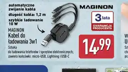 ALDI Kabel do ładowania 3w1 Maginon oferta